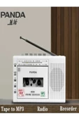 ULTRATEKNO Panda 6503 25W Kaset Çalar Radyo USB/TF  Kaydedici Bant Mikrofon Çok Fonksiyonlu Müzik Çalar - 6
