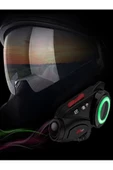 ULTRATEKNO Maxto M3S Serisi 2k Fhd 1440P Kameralı Intercom Motosiklet Kask İntercom Uyumlu - 8