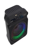 ULTRATEKNO Rgb Led Işıklı Kablosuz Bluetooth Hoparlör Radyo Usb/aux/mikrofon/sd Kart Özellikli - 1