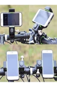 ULTRATEKNO Çok Fonksiyonlu Esnek Bisiklet Telefon Tutucu Pusulalı - 5