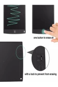 ULTRATEKNO 12" Büyük Boy Dijital Yazı Tahtası Grafik Çizim Tableti 12 Inç Lcd Çocuk Tablet - 4