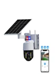 ULTRATEKNO CMR46 Güneş Panelli Sim Kart İle Çalışan 4G+ Wi-Fi 5MP Outdoor Dış Mekan Güvenlik Kamerası - 6