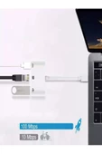 ULTRATEKNO Iphone 7 8 X 11 11 Pro 12 13 13 14 Pro Max ve Ipad Uyumlu Usb Ethernet Lightning Şarj Adaptörü 3in1 - 6