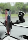 ULTRATEKNO Y01-g Premium Serisi Araç Içi Telefon Tutucu Vantuzlu Boy Ayarlı 4.5-7" - 4