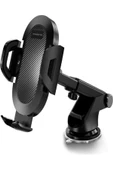 ULTRATEKNO Y01-g Premium Serisi Araç Içi Telefon Tutucu Vantuzlu Boy Ayarlı 4.5-7" - 1