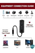 ULTRATEKNO Hu-04c 4k Full Hd 1080p Type-c Hdmı Capture Canlı Yayın Kartı - 6
