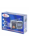 FEPE Fm Radyolu Bluetoothlu Şarjlı Cep Radyosu + El Feneri Fp-1781bt - 1