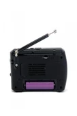 ULTRATEKNO Bluetoothlu Fm Radyo Usb Tf Kart Şarjlı Cep Radyosu Icf8bt - 4