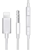 ULTRATEKNO Iphone Kulaklık Dönüştürücü Lightning 3.5mm Jack Araç Aux Mh021 - 1