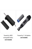 ULTRATEKNO WN-01 Profesyonel Kablosuz Mikrofon Taşınabilir Mini Alıcı Için 6.35mm Fiş Karaoke Sahne Performansı - 5
