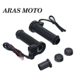MOTOSİKLET VE ATV ELCİK ISITMA 2 KADEMELİ HOT GRİP MARKA İYİ KALİTE - ARASMOTO - 1