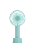 Platoon Mini Fan Masaüstü Taşınabilir Telefon Stantlı Vantilatör 2si 1 Arada Taşınabilir Vantilatör - 8