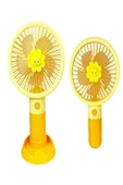 ULTRATEKNO Mini Fan Masaüstü Taşınabilir Telefon Stantlı Vantilatör 2si 1 Arada Taşınabilir Masaüstü Fan - 2