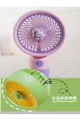 Platoon Mini Fan Masaüstü Taşınabilir Telefon Stantlı Vantilatör 2si 1 Arada Taşınabilir Vantilatör - 5
