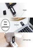 ULTRATEKNO Çok Hafif Ses Kayıt Cihazı Kristal Mikrofonlu 16 Gb Usb Görünümlü Ev iş yeri Dinlenme Cihazı - 6