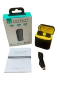 BAYINDIRELEKTRONİK Tüm iphone Modeller için Lightning Girişli Şarj Kutulu Kablosuz Yaka Mikrofonu - 6