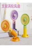 3D Şarjlı Mini Fan Masa Üstü Vantilatörü Usb Soğutucu Sessiz El Fanı - 3
