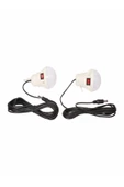 NNS Kamp Feneri Işıldak Güneş Panelli Bluetooth Hoparlör Fm Radyo + 2xampul 3600 Mah Pil - 5