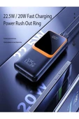 ULTRATEKNO 20.000 Mah Powerbank 22.5W Hızlı Şarj Taşınabilir Şarj Cihazı Çok Kablolu Dijital Göstergeli - 8