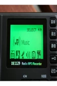 Degen DE-1129 FM Stereo/AM/SW DSP ATS 4GB MP3 Çalar Dijital Kaydedici Taşınabilir Çok Fonksiyonlu Radyo - 6