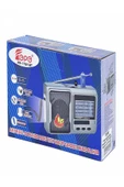 BAYINDIRELEKTRONİK Cep Radyosu Deprem Çantasına Uygun Taşınabilir Radyolu Bluetoothlu Şarjlı Cep Radyosu + El Feneri - 3
