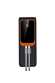 ULTRATEKNO 20.000 Mah Powerbank 22.5W Hızlı Şarj Taşınabilir Şarj Cihazı Çok Kablolu Dijital Göstergeli - 2