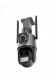 ULTRATEKNO CMR7 8MP PTZ Dış Mekan Full Hd Wifi Kamera Su Geçirmez Hareket Sensörlü Gece Görüşlü IP Kamera - 1