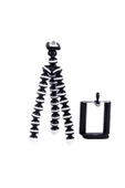 ULTRATEKNO 16 cm Gorilla Ahtapot Tripod İstediğiniz Yere Monte Siyah Beyaz - 1