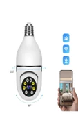 BAYINDIRELEKTRONİK Yoosee Uygulaması ile Çalışan 1080P Ampul Güvenlik Kamerası IR Gece Görüş Ve Hareket Algılama - 2