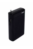 ULTRATEKNO Kablosuz Mikrofonlu Rehber Amfisi 3" Subwoofer Hoparlör Bluetooth Fm Usb Tf Kart Destekli Hoparlör - 6