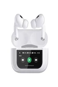 ULTRATEKNO V20 Pro Earphone 2.Nesil Aplikasyonlu ANC/ENC DOKUNMATİK EKRANLI Bluetooth Kulaklık - 1