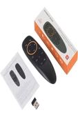 ULTRATEKNO Sesli kumanda Air-Mouse 2.4G kablosuz ses hava faresi klavye uzaktan kumanda TV Box PC için - 1