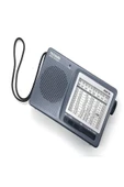 ULTRATEKNO TECSUN R-9012 Taşınabilir Analog Radyo Kısa Dalga FM Stereo Alıcı 12 Bantlı Dünya Radyosu - 2