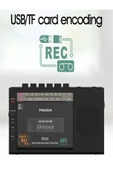 ULTRATEKNO Panda 6503 25W Kaset Çalar Radyo USB/TF  Kaydedici Bant Mikrofon Çok Fonksiyonlu Müzik Çalar - 5