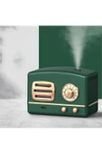 ULTRATEKNO 200ml Radyo Görünümlü Mini Hava Nemlendirici Buhar Makinesi Ve Aroma Difüzörü Retro Humidifier - 1