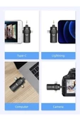 BAYINDIRELEKTRONİK Type-C iPhone Çiftli Kablosuz Yaka Mikrofonu 3in1 Kamera PC Android iOS Uyumlu - 2