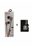 Platoon 16 Gb Hafıza Kartı Hediyeli Bluetooth Kulaklık Mp3 Player Müzik Çalar Kulaklık - 1
