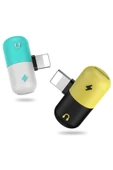 Platoon Iphone 7 8 X 11 Lightning Kulaklık Şarj Girişi Çoklayıcı Adaptör - 7
