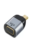 ULTRATEKNO Type C To Vga Çevirici Dönüştürücü Adaptör Kablo Uç Monitör - 1