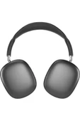 ULTRATEKNO Airmax Kablosuz Kulaklık Kulak Üstü Bluetooth Kulaklık 5.0 +edr 2022 Versiyon - Siyah - 4