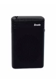 ULTRATEKNO Kablosuz Mikrofonlu Rehber Amfisi 3" Subwoofer Hoparlör Bluetooth Fm Usb Tf Kart Destekli Hoparlör - 3
