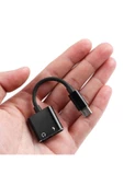 ULTRATEKNO Type-c To 3.5mm Kulaklık Çevirici Aux Çevirici Ve Şarj Giriş 2in1 Splitter - 6