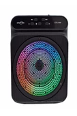 ULTRATEKNO 1548 8w 4" Extra Bass Rgb Işıklı Bluetooth Hoparlör Fm Radyo Usb Tf Aux Destekli Speaker - 1