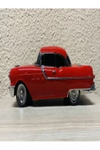 ULTRATEKNO Nostaljik Pontiac Araba 1955 Model Bluetooth Hoparlör Fm Radyo USB Tf Aux Destekli Speaker - 5
