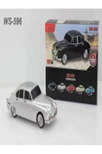 ULTRATEKNO WS-596BT 1967 Model Jaguar Mark 2 10W Bluetooth Hoparlör Fm Radyo USB Tf Aux Destekli Speaker - 4
