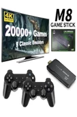ULTRATEKNO 2.4g Kablosuz Çift Kol Retro Oyunlar 4k Game Stick 3500 Oyun Atari - 5