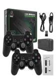 ULTRATEKNO 2.4g Kablosuz Çift Kol Retro Oyunlar 4k Game Stick 3500 Oyun Atari - 3