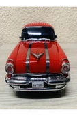 ULTRATEKNO Nostaljik Pontiac Araba 1955 Model Bluetooth Hoparlör Fm Radyo USB Tf Aux Destekli Speaker - 7