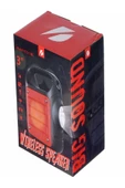 ULTRATEKNO Usb Tf Kart Fm Radyo Destekli 3" Rgb Bluetooth Hoparlör El Feneri - 2