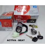 HONDA ACTİVA 100 - BEAT (ESKİ TENEKE KASA ) KONTAK SETİ  ARASMOTO - 1